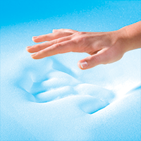 Fresch - Materasso Memory Foam Airsense - Poliuretano  misure naturale grancasa materasso acqua 